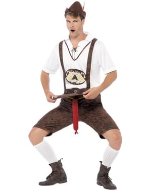 Fato bávaro com surpresa para Oktoberfest