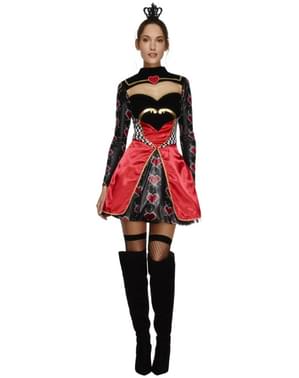 Womens Queen of Hearts Fever Costume