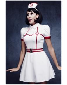 Déguisement infirmière retro femme