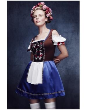 Fato de bávara interessante para mulher