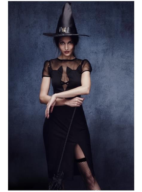 Costum de vrăjitoarea pisicilor fever pentru femeie