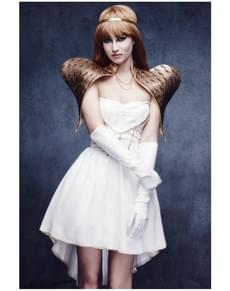 Womens Gold Angel Costume