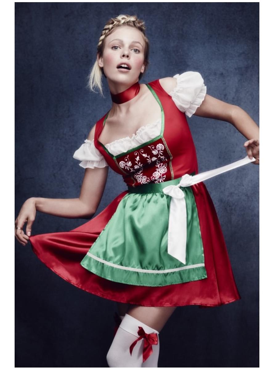 Déguisement bavaroise noël femme