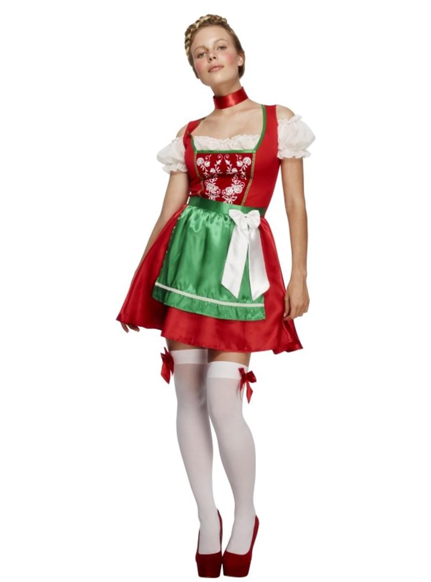 Déguisement bavaroise noël femme