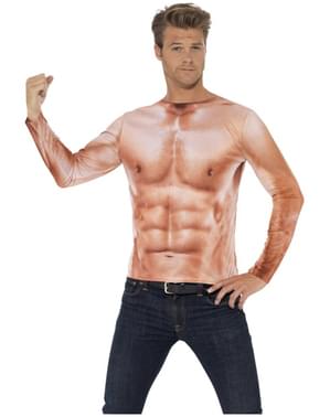 Camisa de músculos para homem