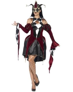 Déguisement arlequin Venise femme