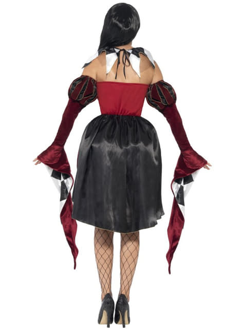 Harlekin Kostüm venezianisch gotisch für Damen