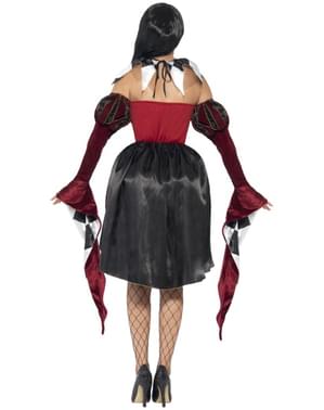 Costume da Arlecchino veneziano gotico donna