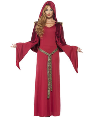 Costum de preoteasă medievală pentru femeie