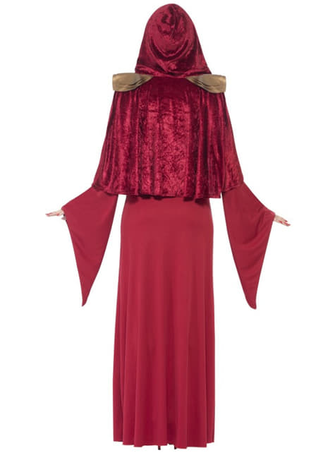 Costume da sacerdotessa medievale donna