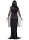 Disfraz de Morticia aterradora para mujer