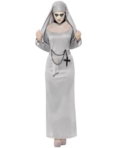 Costume da suora gotica sexy donna