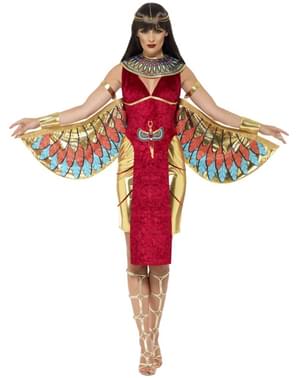 Fato de deusa Isis na moda para mulher