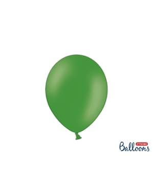 Zümrüt yeşili 10 ekstra güçlü balon (27cm)