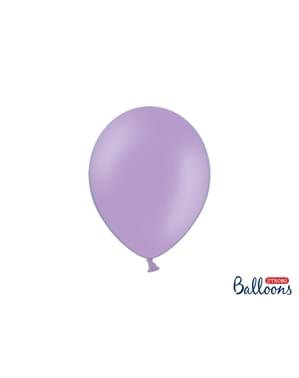 50 balon ekstra kuat di lavender logam (27 cm)