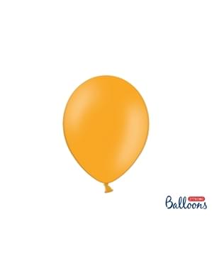 Hafif pastel turuncu 10 ekstra güçlü balon (27cm)