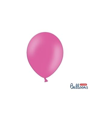 50 Balon Kuat di Pastel Pink, 27 cm