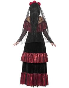 Gruselige Braut Kostüm für Damen deluxe