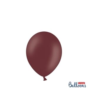 Koyu bordoda 50 ekstra güçlü balon (27 cm)