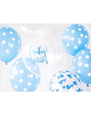 6 Luftballons aus Latex 
