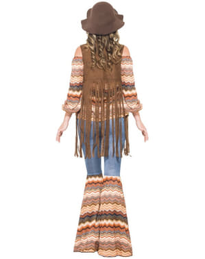 Hippie girl met stijl Kostuum voor vrouw