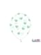 6 balony w zielone serca (30cm)