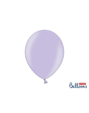 10 balon ekstra kuat berwarna ungu metalik (30 cm)