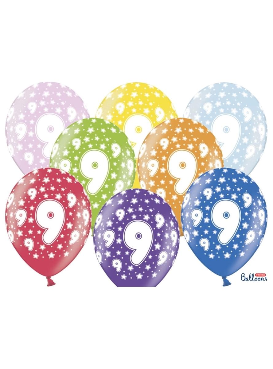 50 globos de látex 