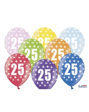 Balon lateks 50 "25" dalam berbagai warna (30 cm)