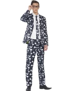 Mens Fashionable Skeleton Costume