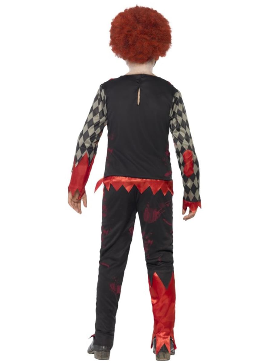 Zombie Clown Kostüm für Jungen