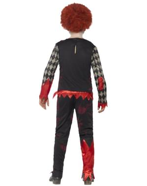 男の子のための悪魔ドールゾンビの衣装