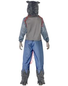 Boys Zombie Wolf Fighter Costume