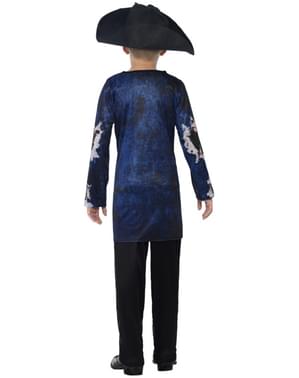 Zombie pirate costume for kids