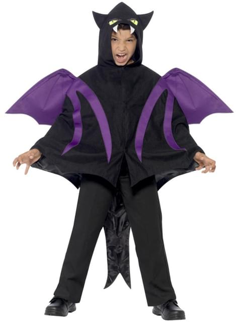 Cape chauve souris deluxe enfant