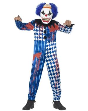 Costum de clovn sinistru pentru băiat
