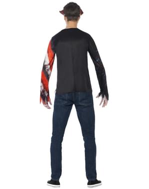 Klovn av Mørke Kostyme Mann