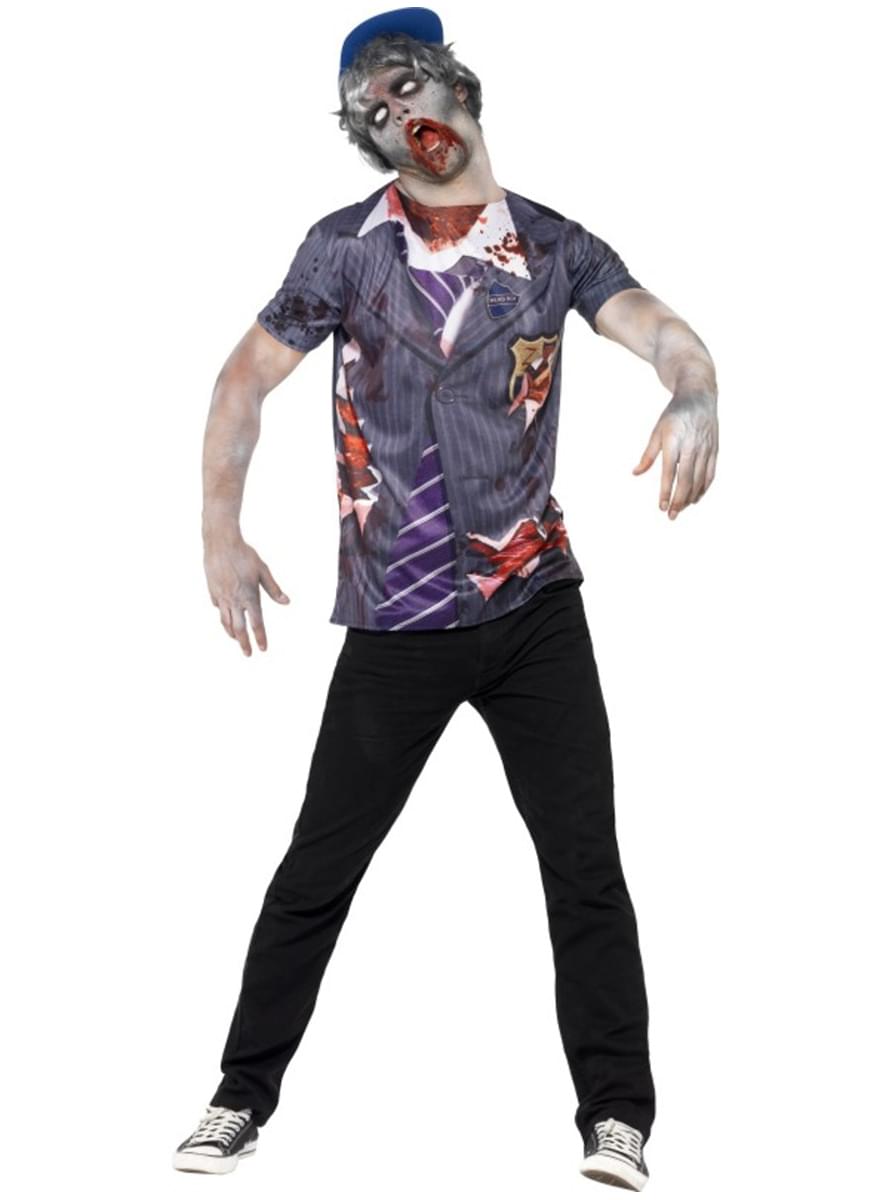 Costume da studente zombie uomo