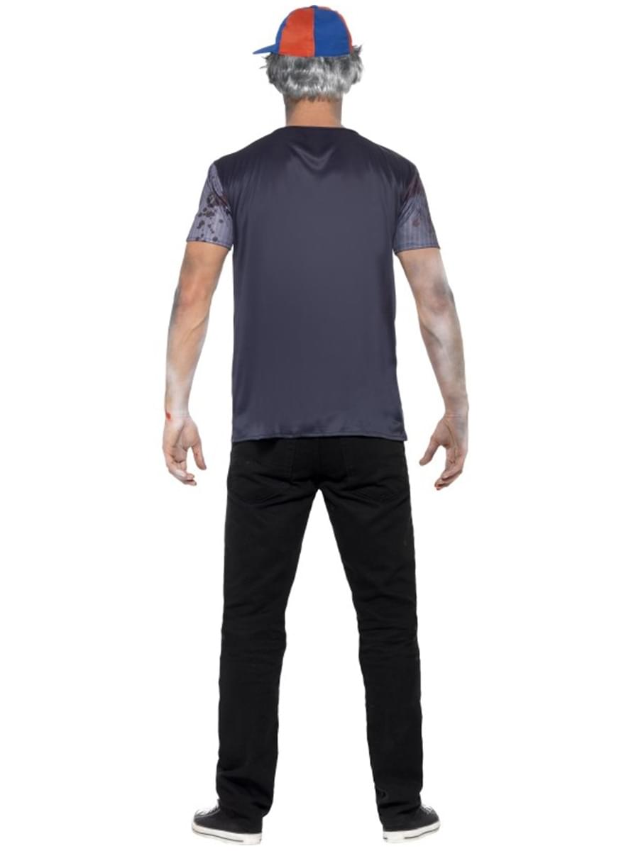 Costume da studente zombie uomo