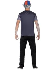 T-shirt étudiant zombie homme