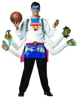 Costum de Super Tătic pentru bărbat