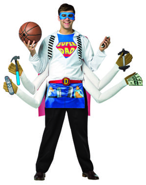 Mens Super Dad Costume