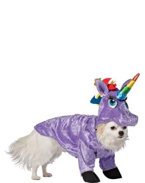 Disfraz de unicornio para perro
