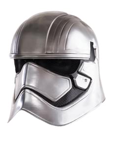 Capacete completo de Capitão Phasma Star Wars Episódio VII para menina