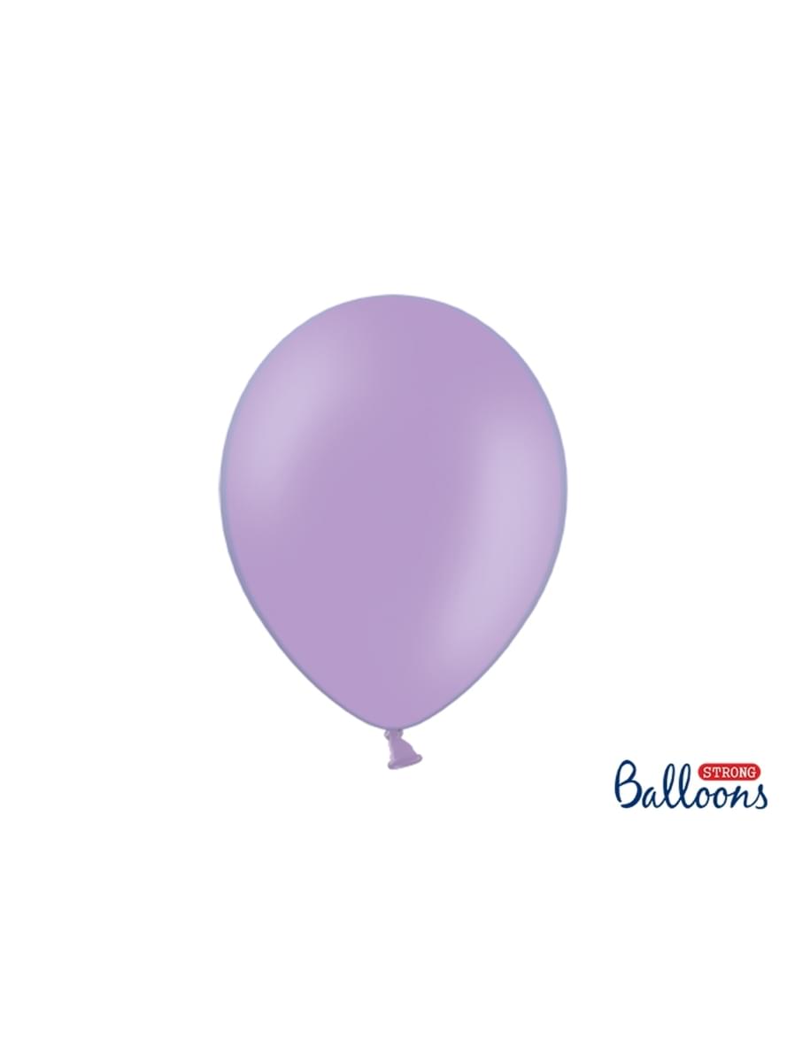 10 ballons extra résistants lavande (30 cm)