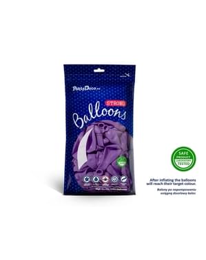 10 lawendowe balony extra mocne (30cm)
