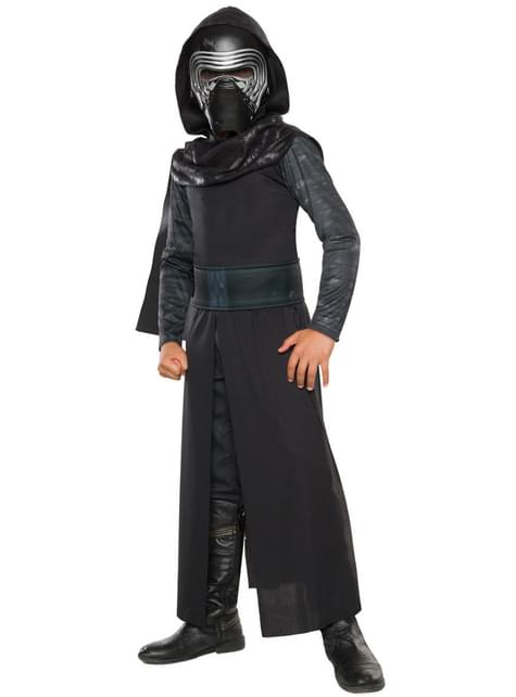 Kylo Ren Star Wars 7 classic Kostuum voor jongens. Volgende dag geleverd |