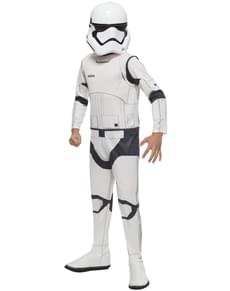 Boys Stormtrooper Star Wars The Force Awakens Classic Costume