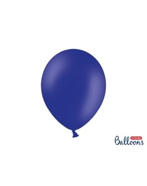 10 balon ekstra kuat berwarna biru elektrik (30 cm)