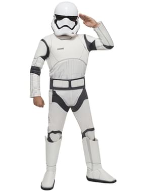 Costum premium Stormtrooper Star Wars Episodul 7 pentru băieți